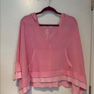 Pink Oversized Boxy Sweatshirt
